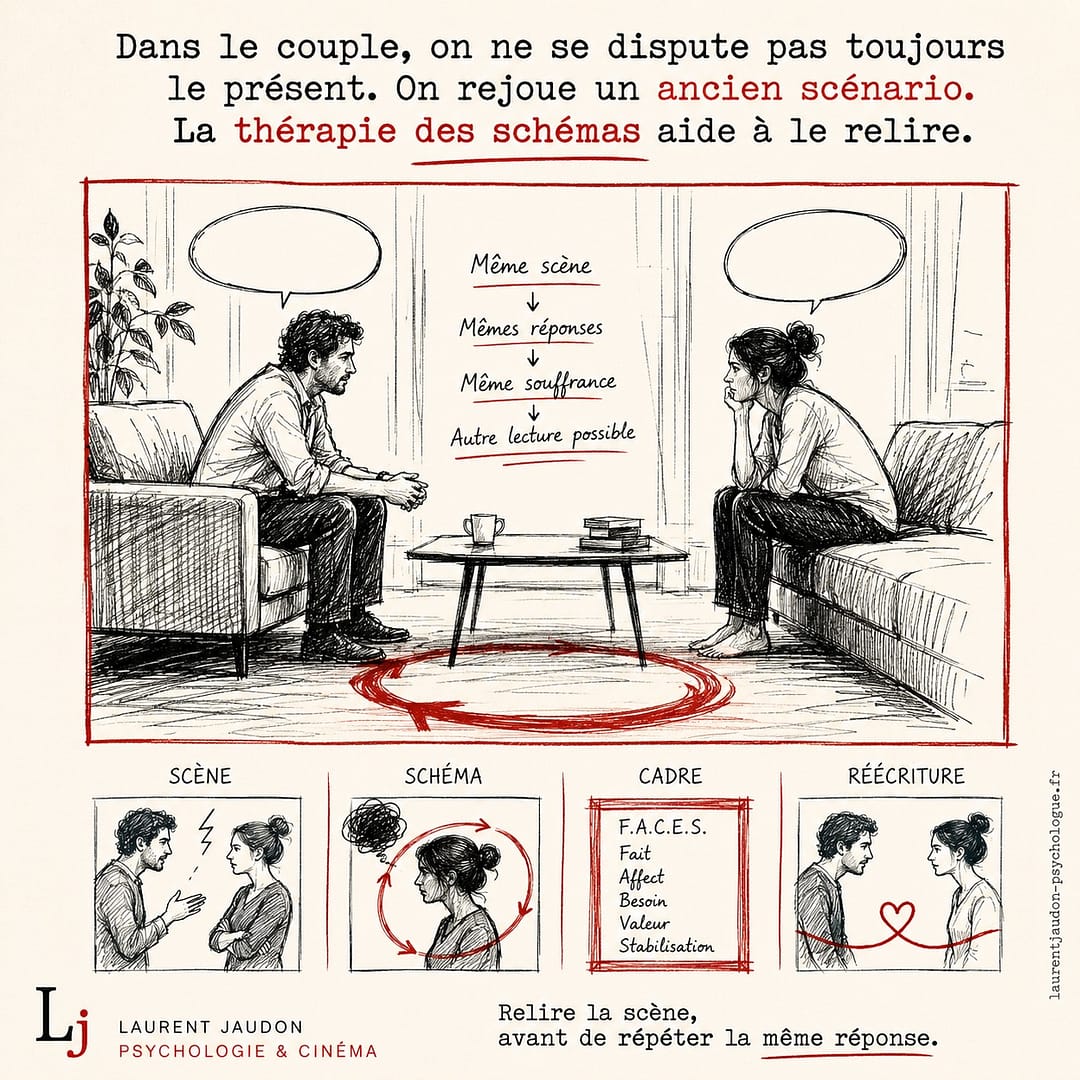 thérapie des schémas Paris pour couple répétitif
