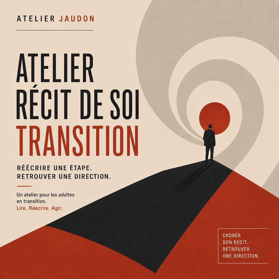 Atelier de transition professionnelle à Paris animé par Laurent Jaudon