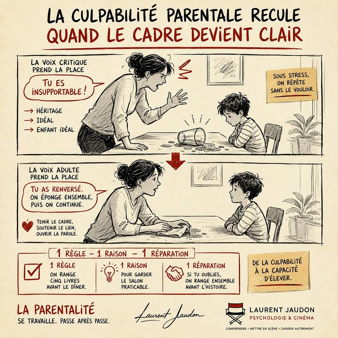 psychologue parentalité Paris aide un parent à poser un cadre éducatif sans culpabilité